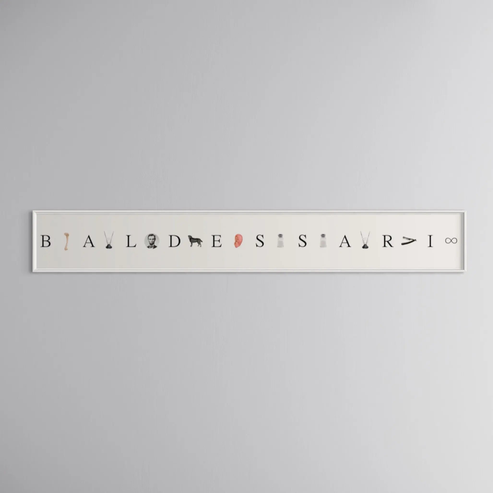 John Baldessari - Give me a B, give me an A...