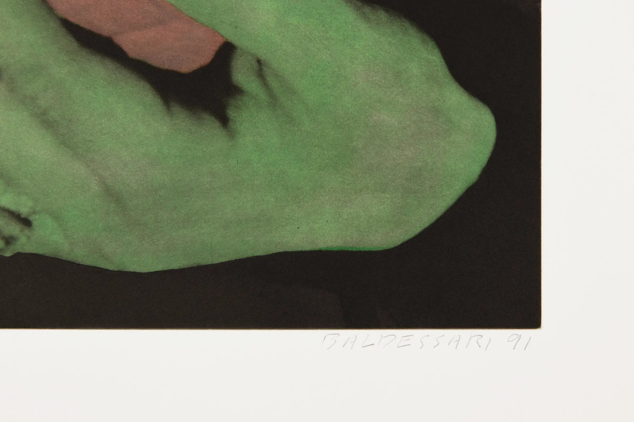 John Baldessari - Hand and Chin (with Entwined Hands)