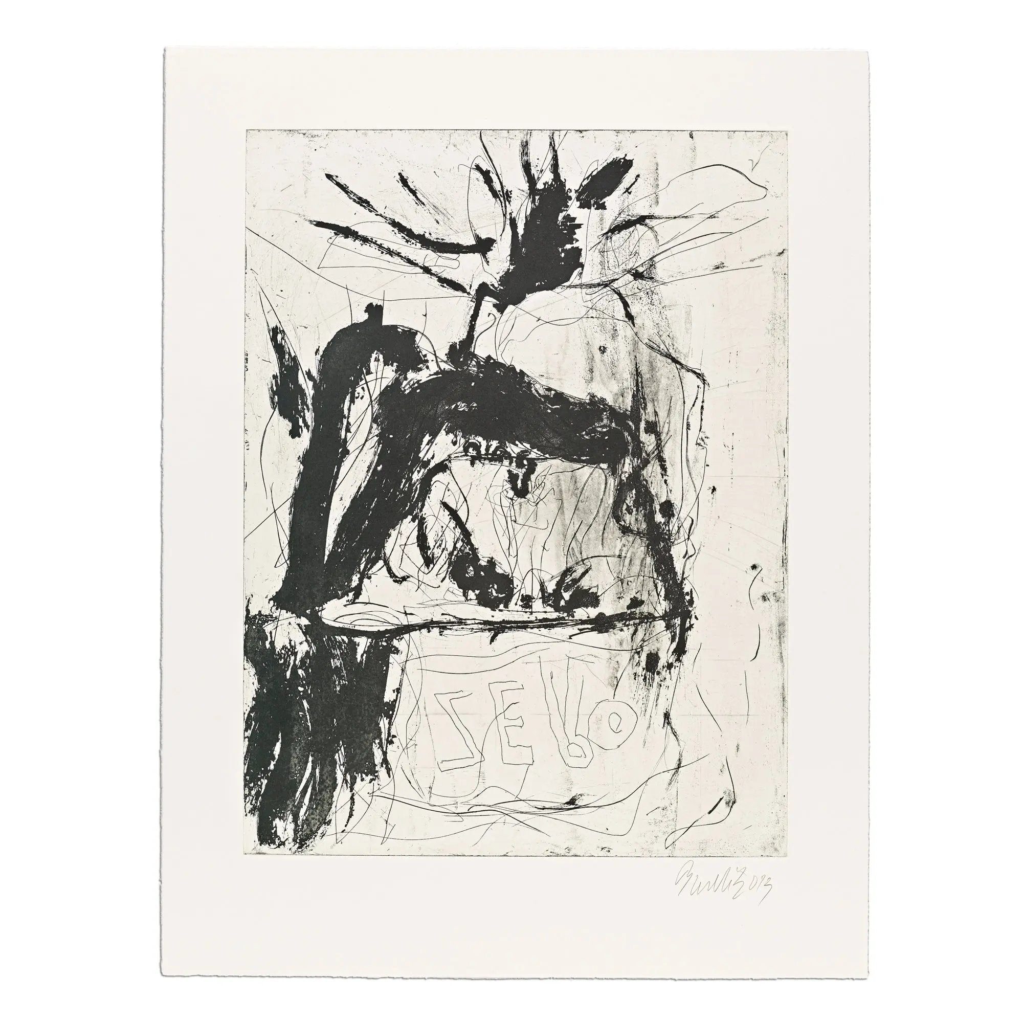Georg Baselitz - Farewell Bill #7