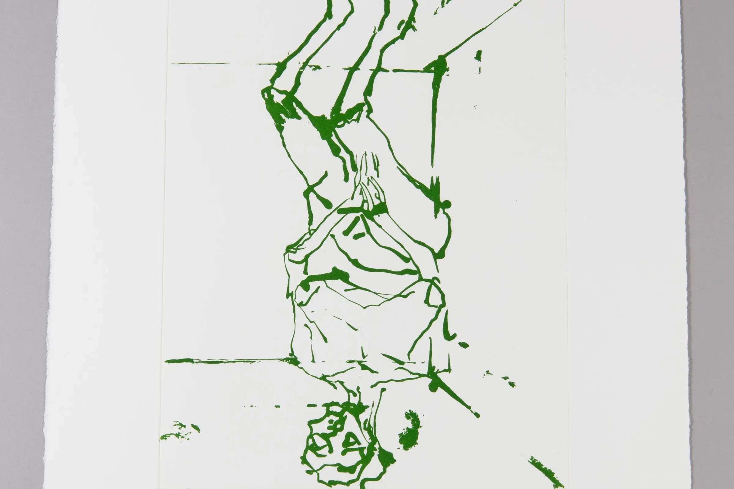 Georg Baselitz - Serpentine (Green)
