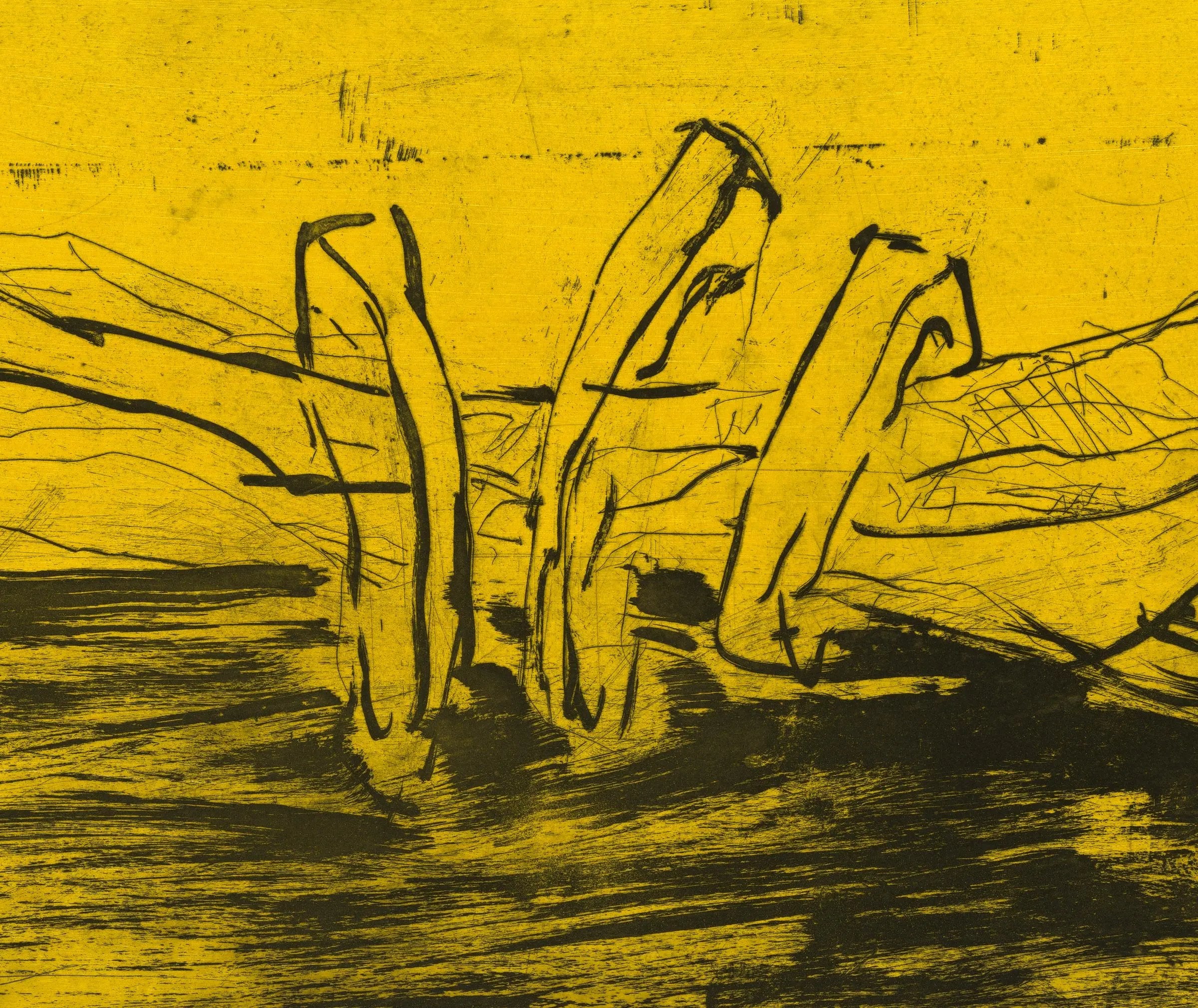 Georg Baselitz - Winterschlaf X