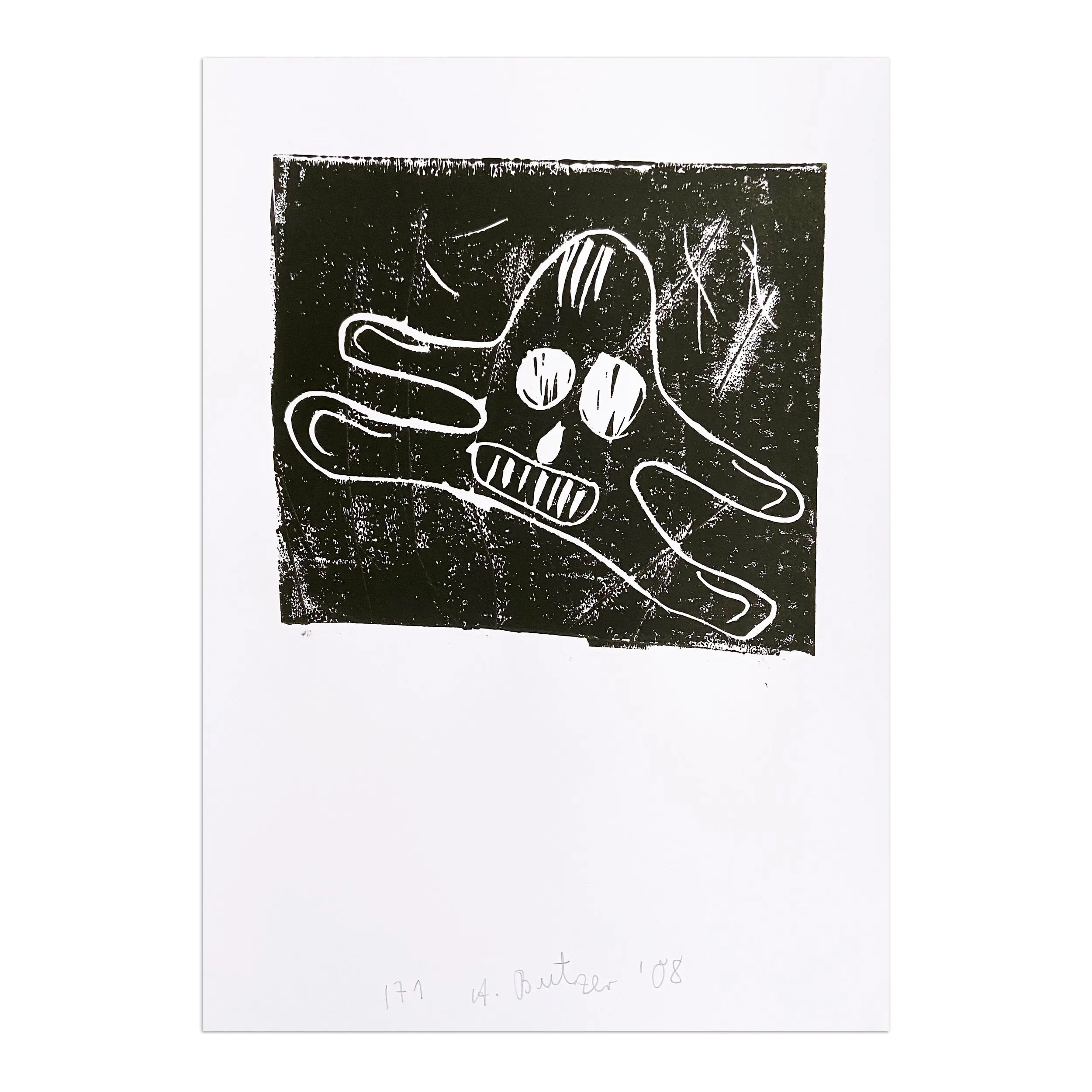 André Butzer - Untitled (Wanderer)