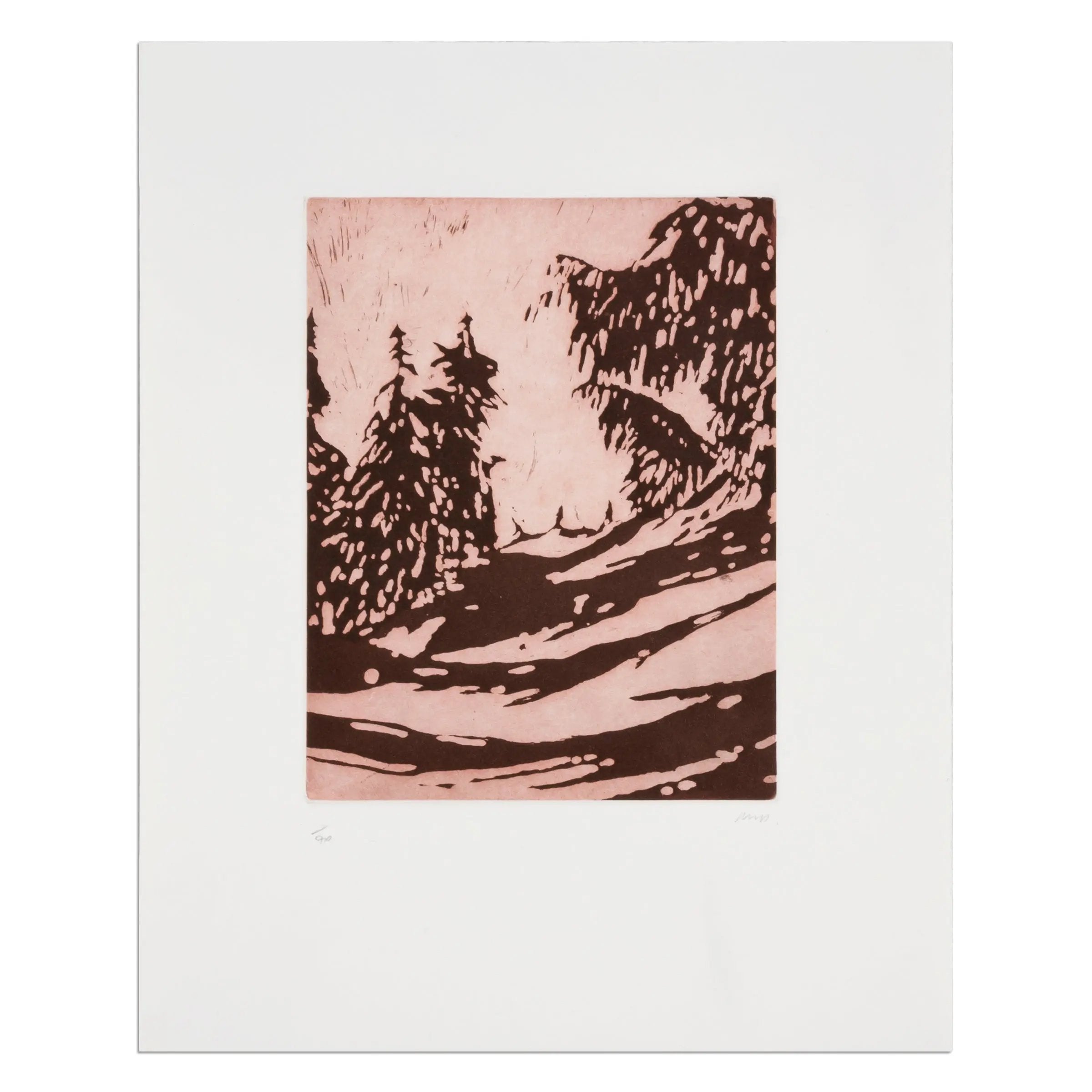 Peter Doig - Untitled (Winter Scene)