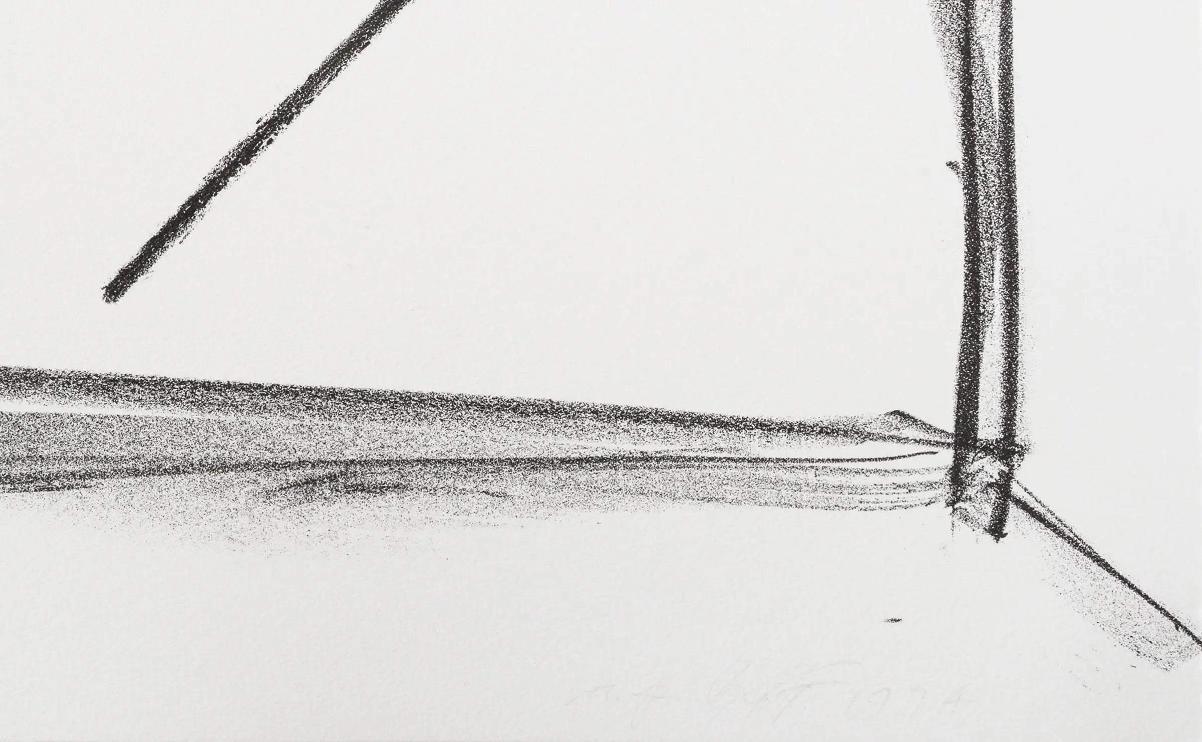 Dan Flavin - The Diagonal of May 25, 1963 in Fluorescent Light