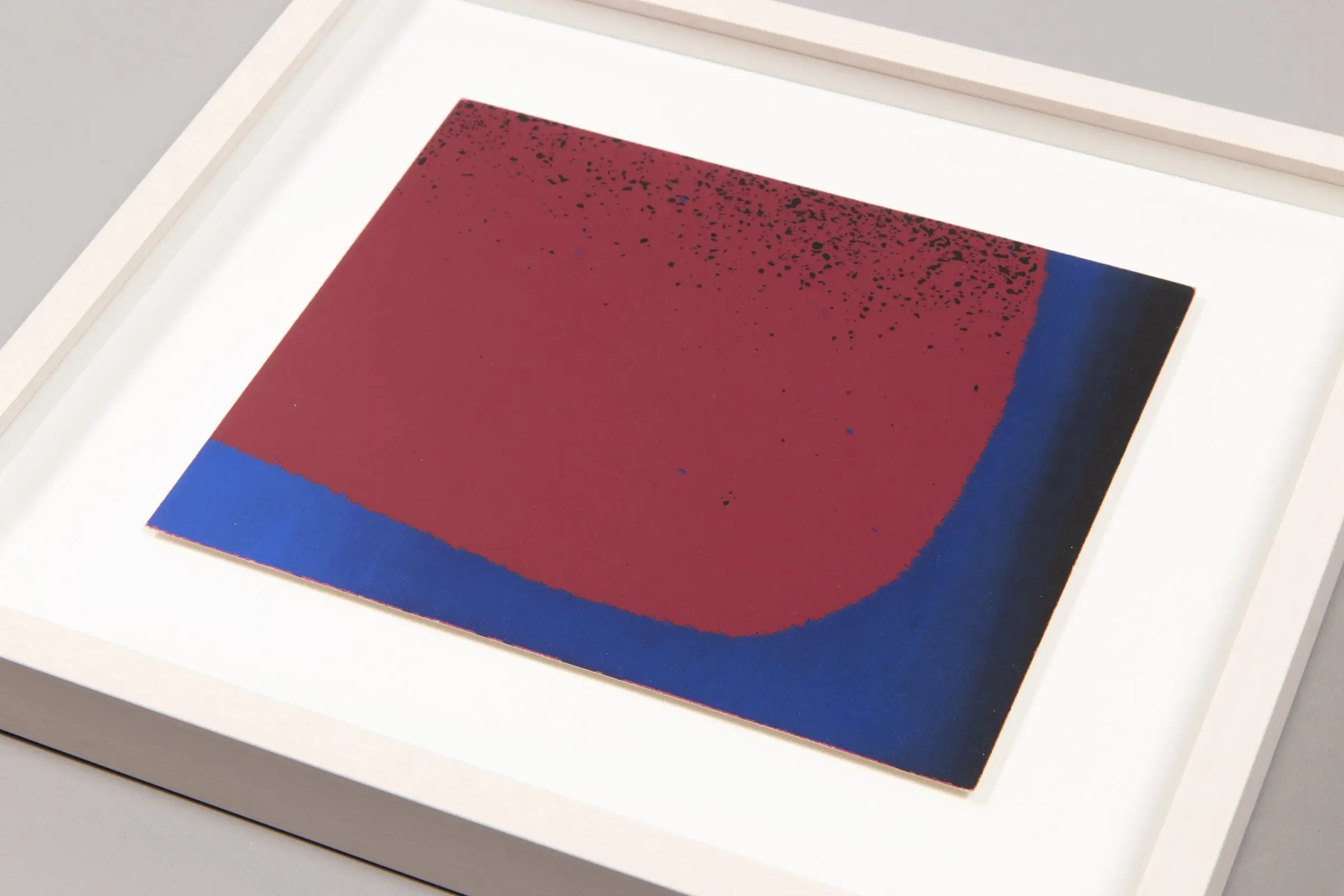 Rupprecht Geiger - Bluish Red and Blue-Black