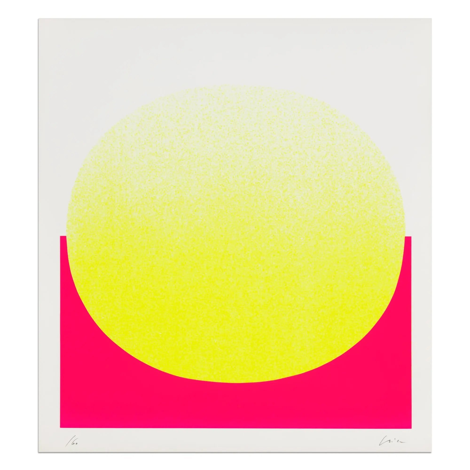 Rupprecht Geiger - Yellow on Red