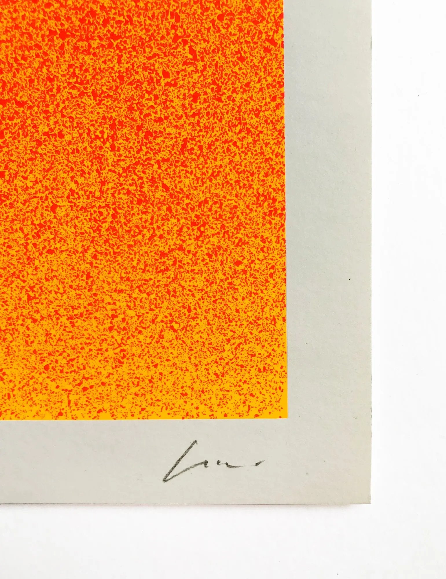 Rupprecht Geiger - Green on Orange