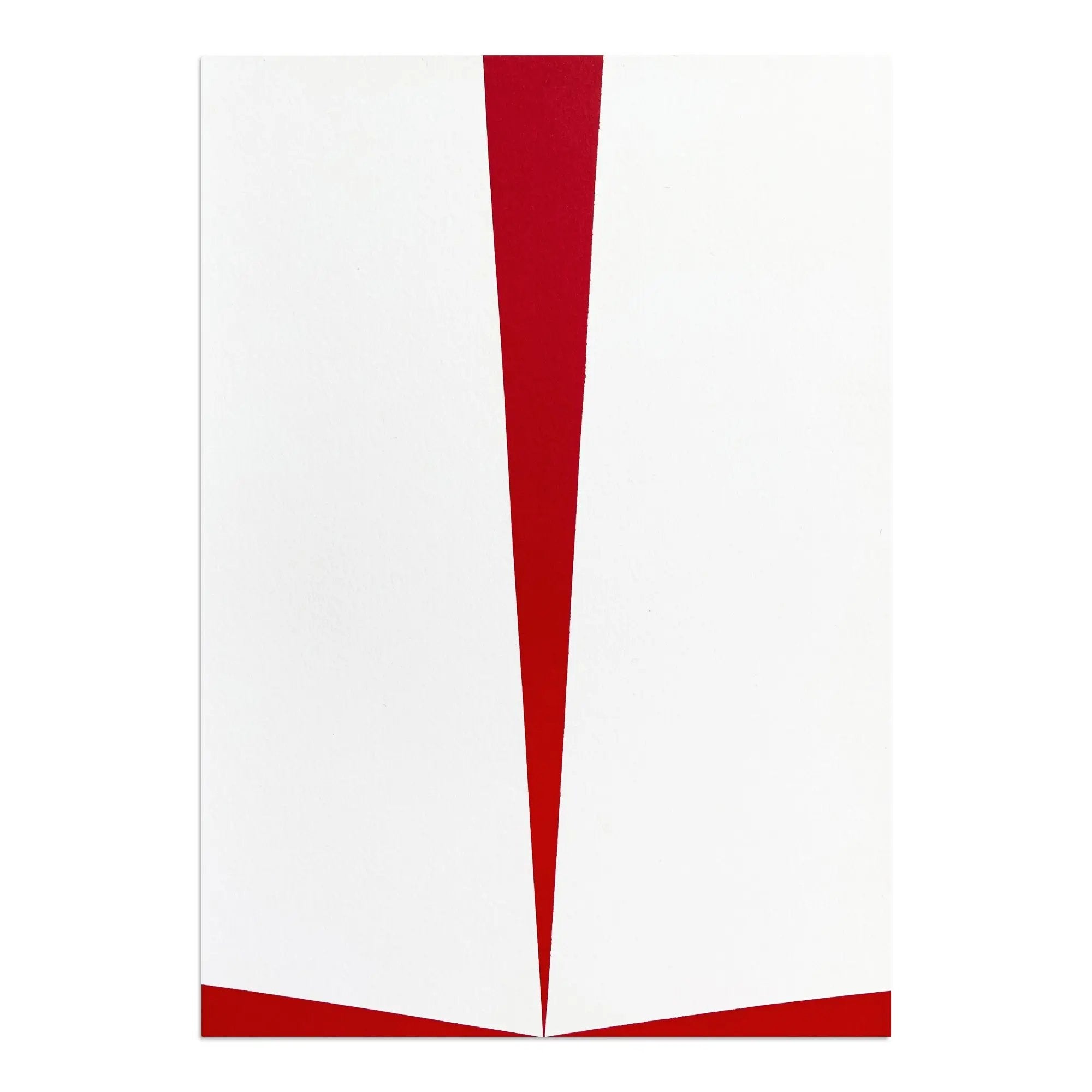 Carmen Herrera - Untitled (Red and White)