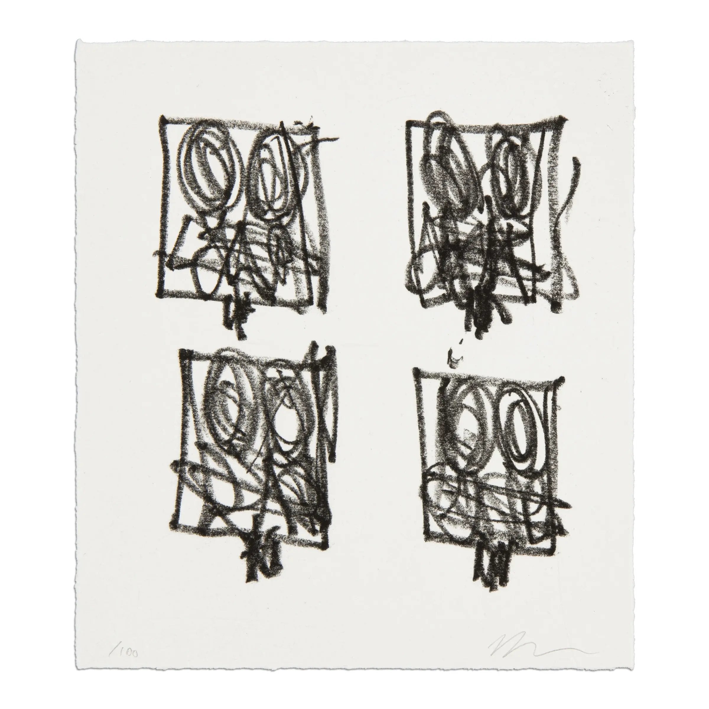 Rashid Johnson - Untitled Anxious Print
