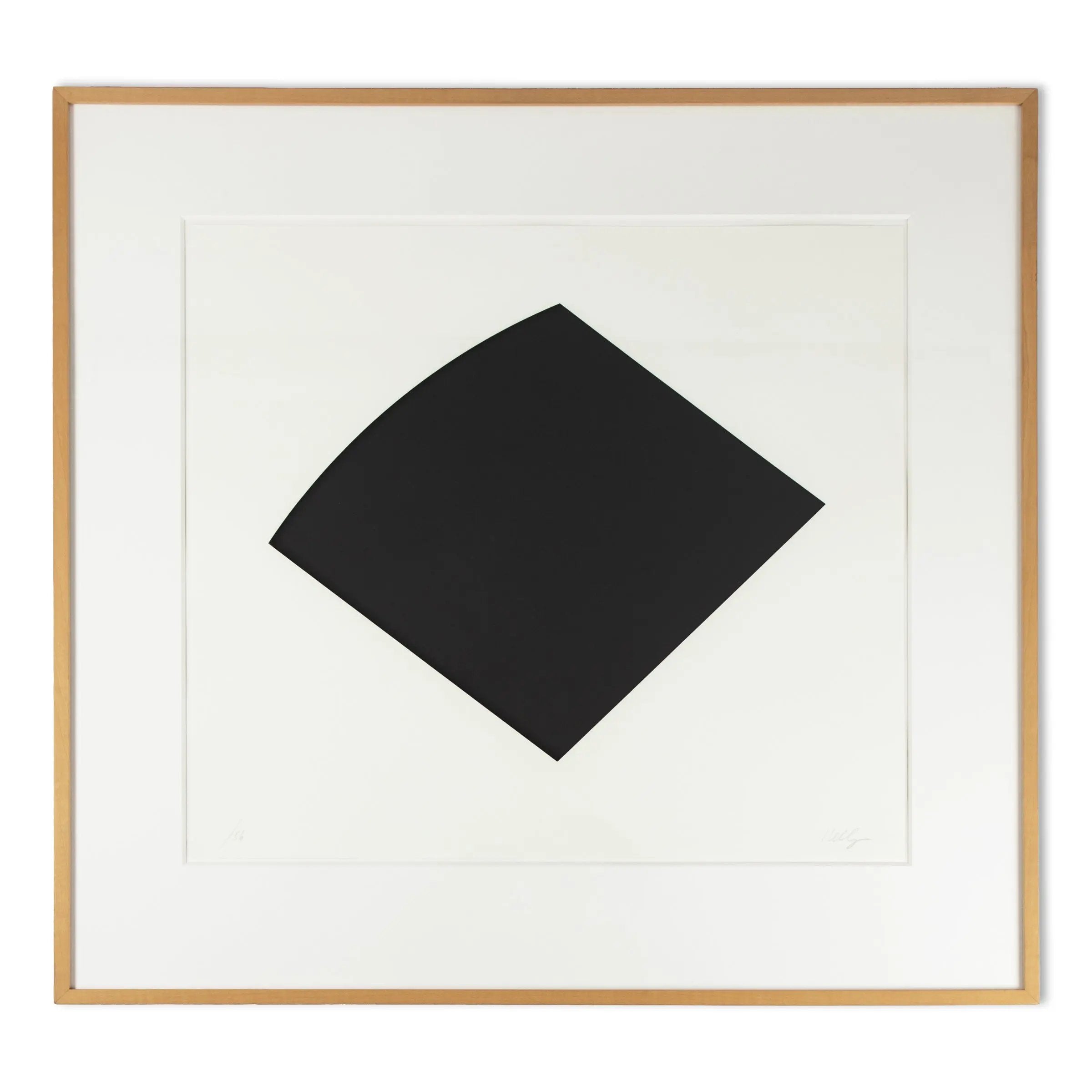 Ellsworth Kelly - Small Black Curve