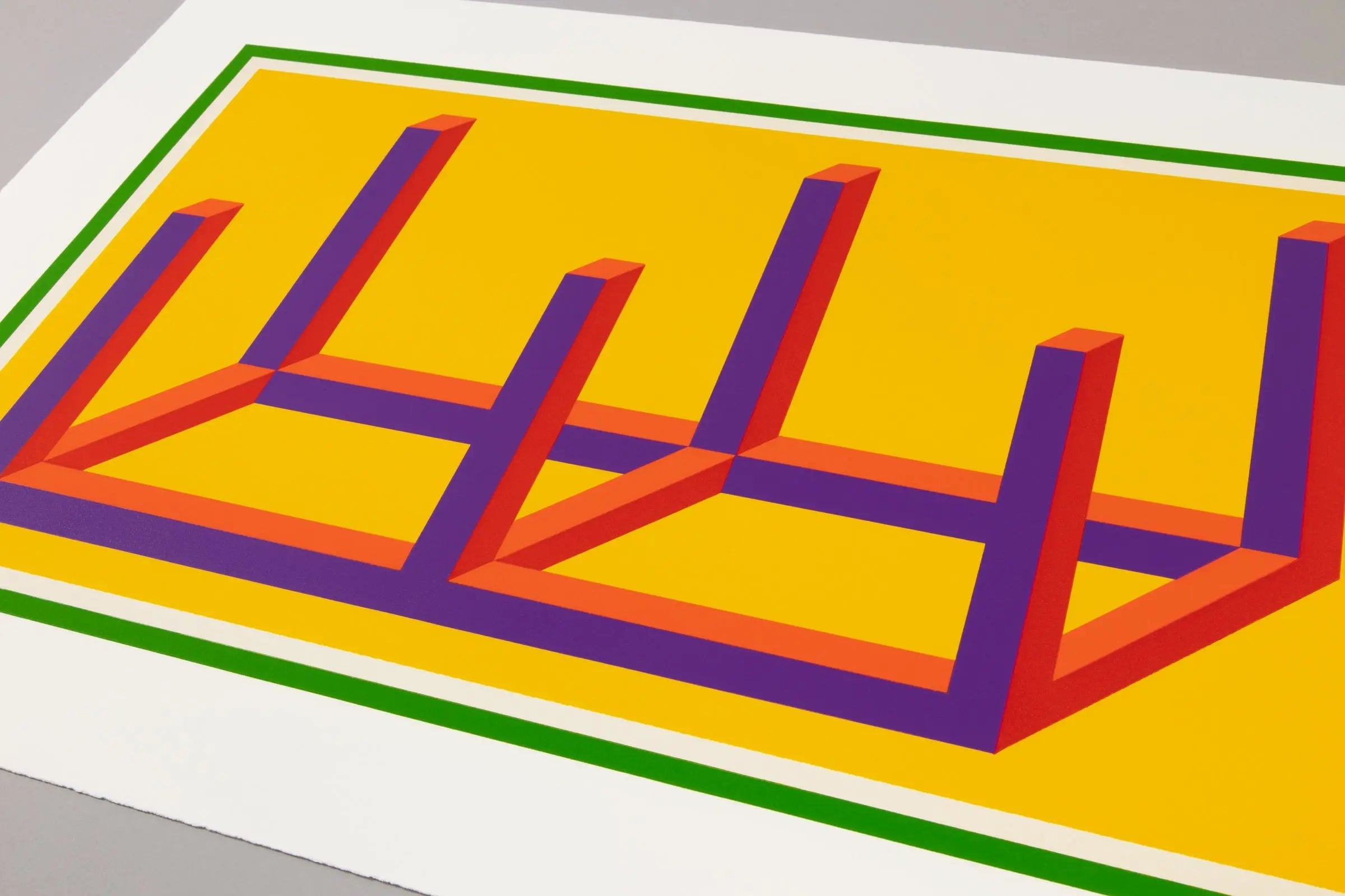 Sol LeWitt - Isometric Figures I
