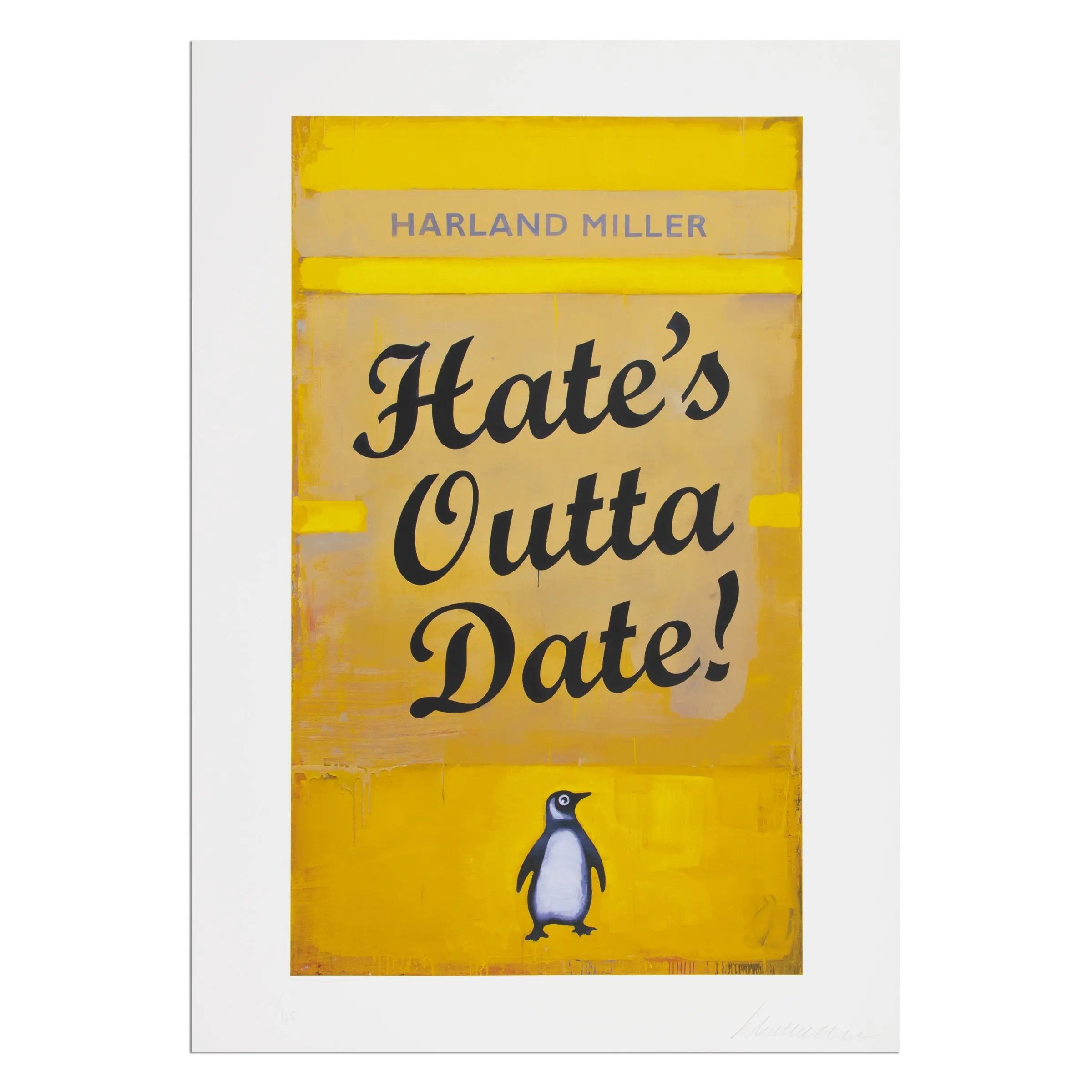 Harland Miller - Hate's Outta Date