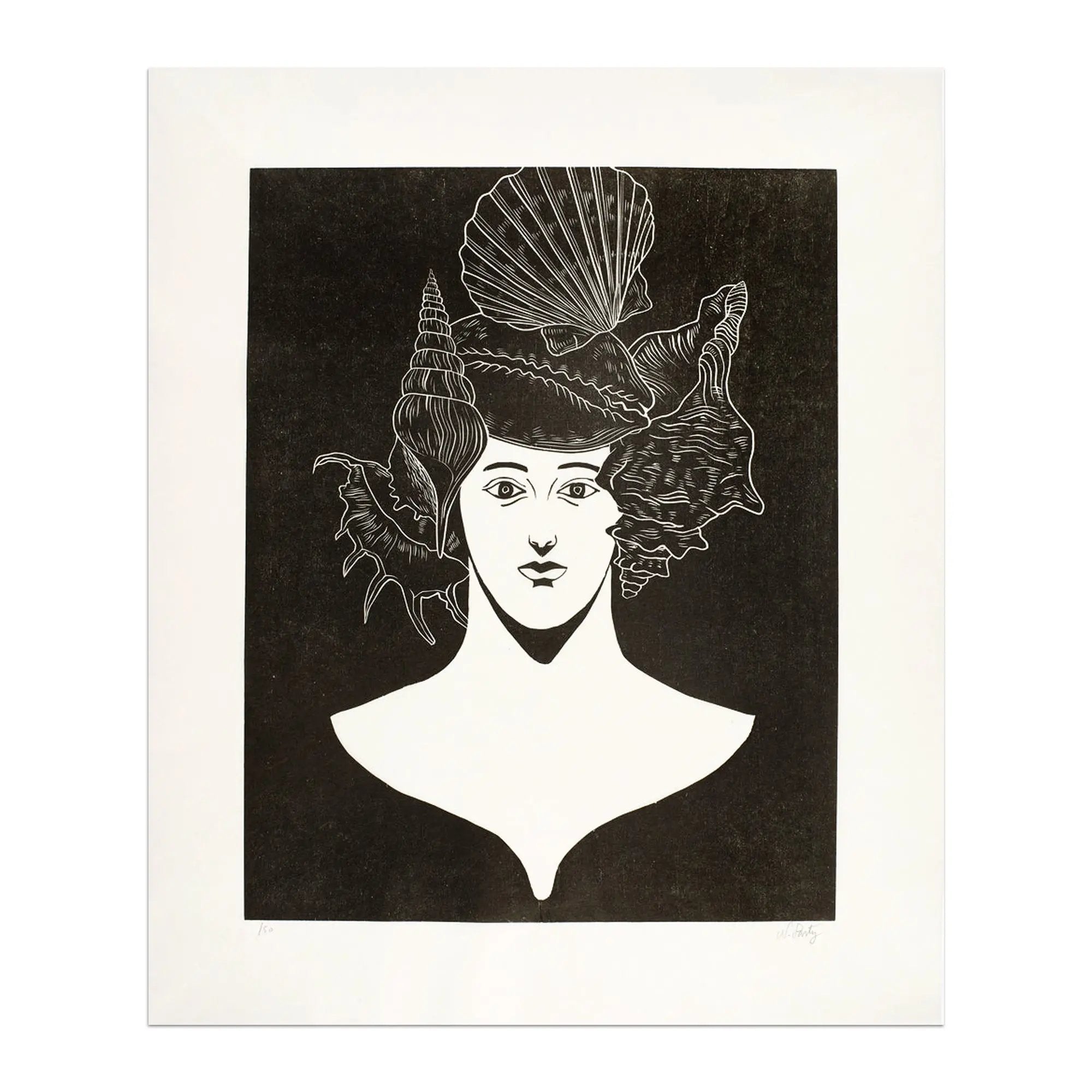 Nicolas Party - Portrait with Shells