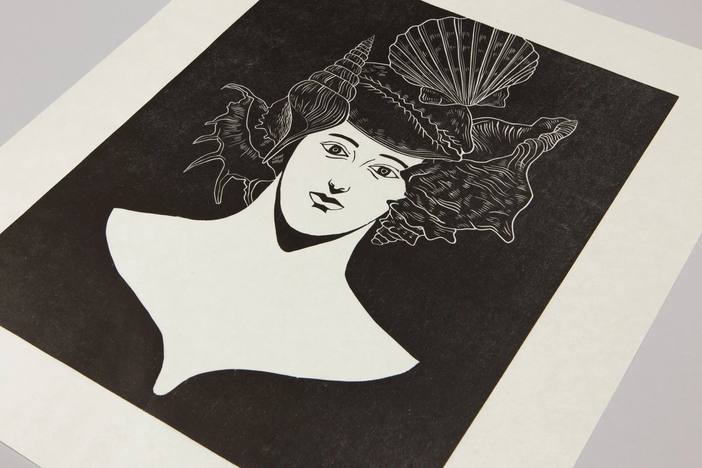 Nicolas Party - Portrait with Shells