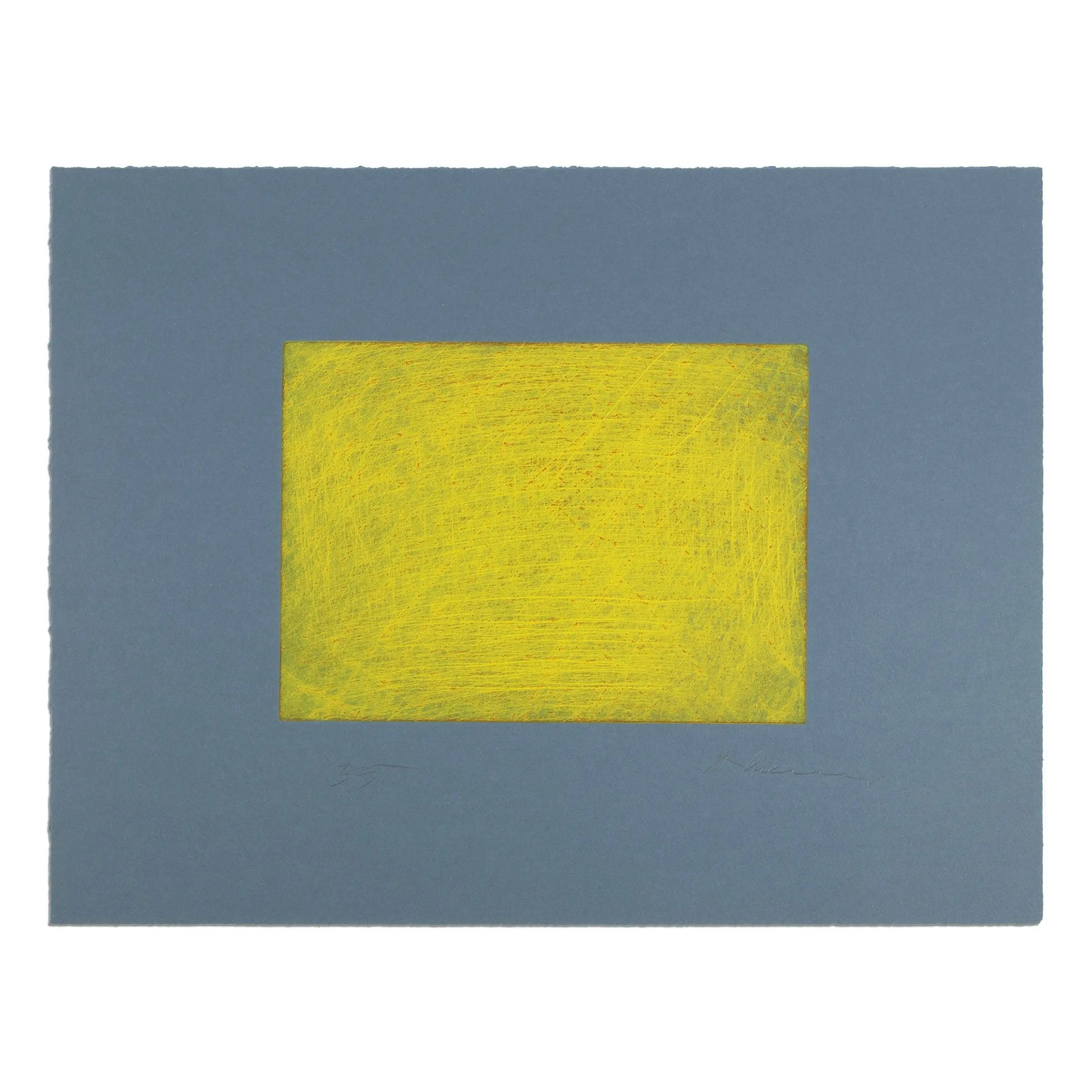 Arnulf Rainer - Gelbes Meer