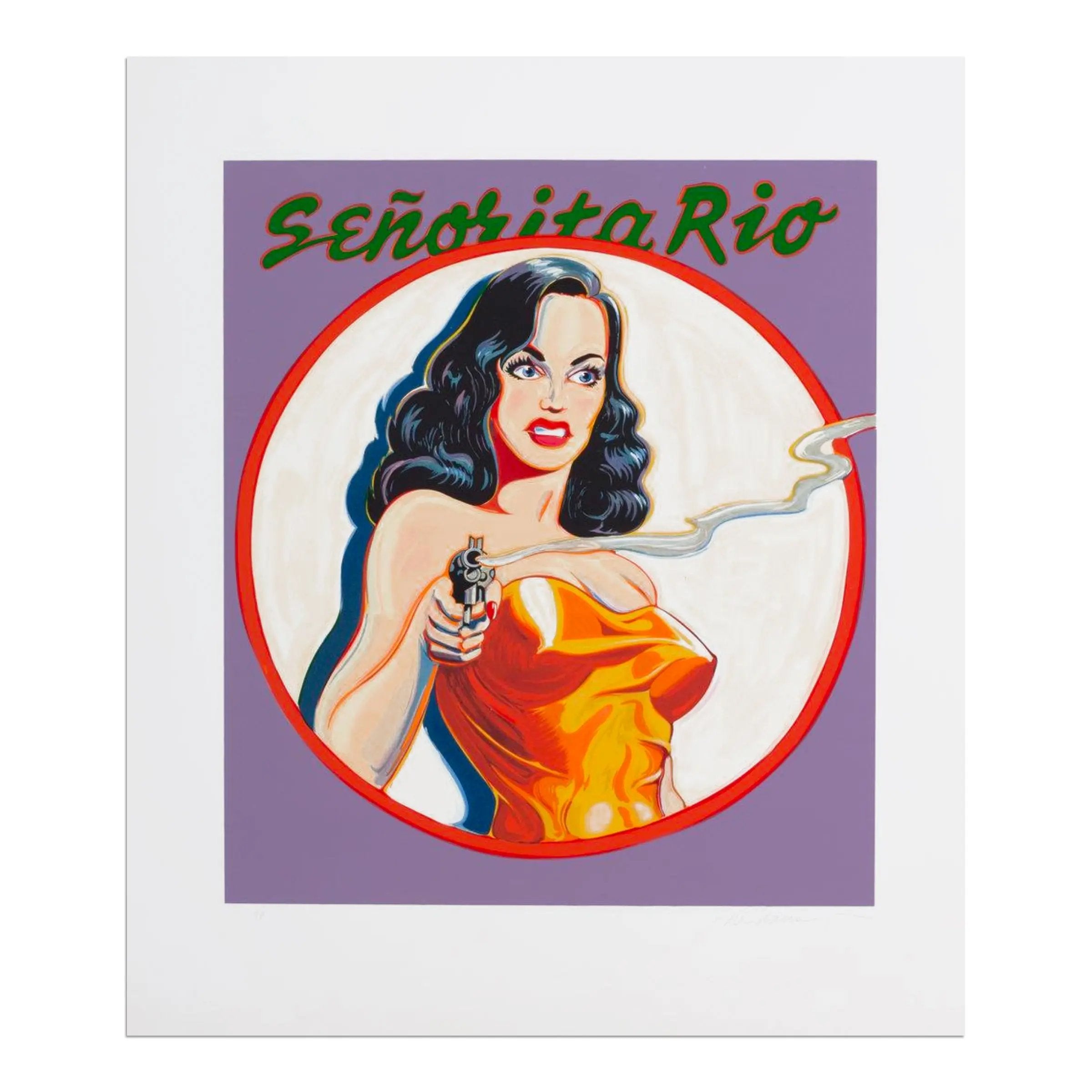 Mel Ramos - Señorita Rio