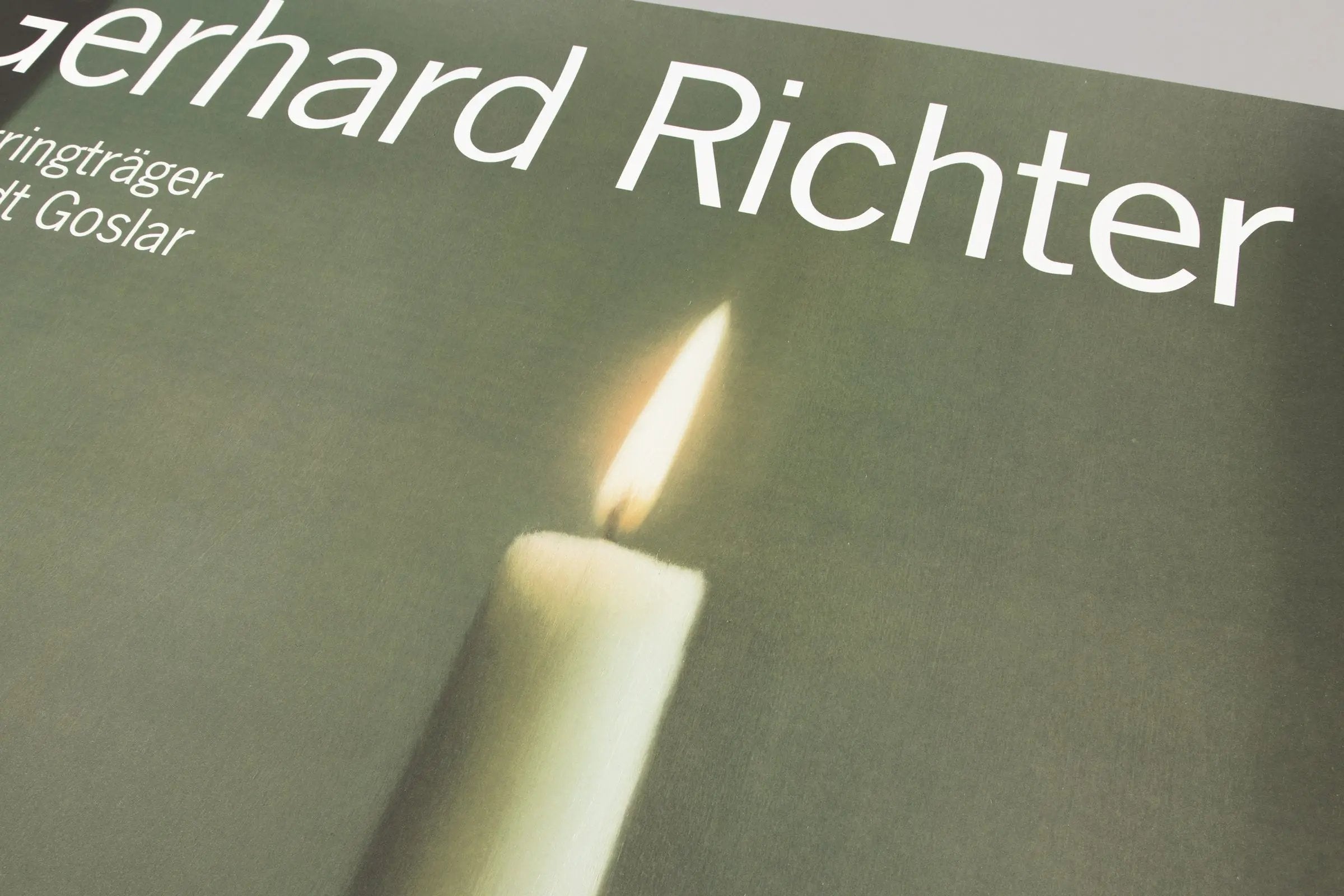 Gerhard Richter - Kerze I (Poster Mönchehaus-Museum)