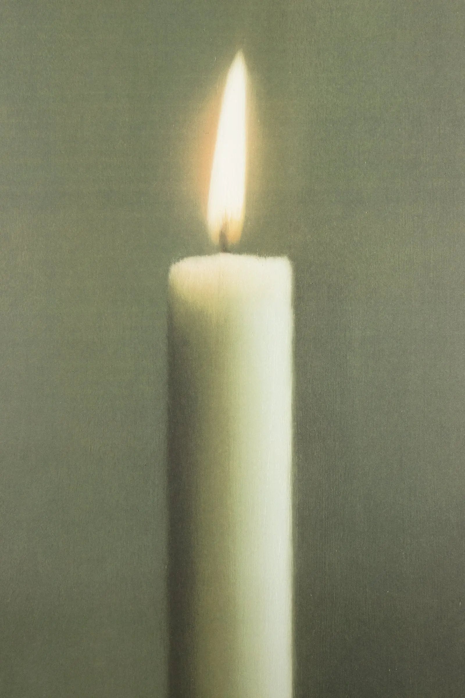 Gerhard Richter - Kerze I (Poster Mönchehaus-Museum)
