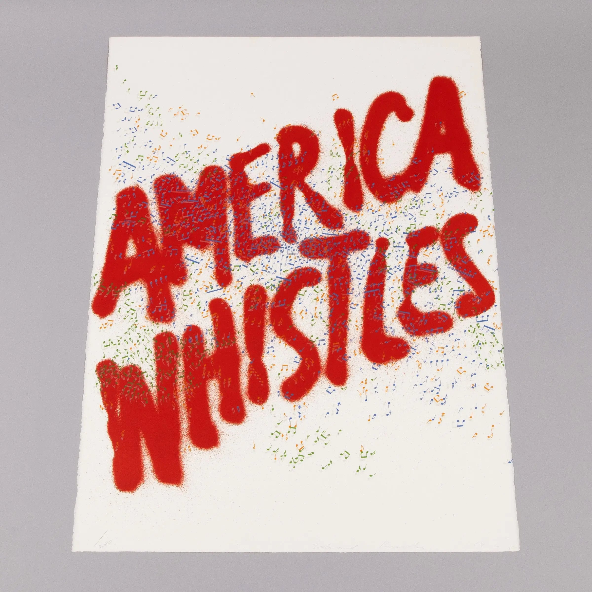 Ed Ruscha - America Whistles