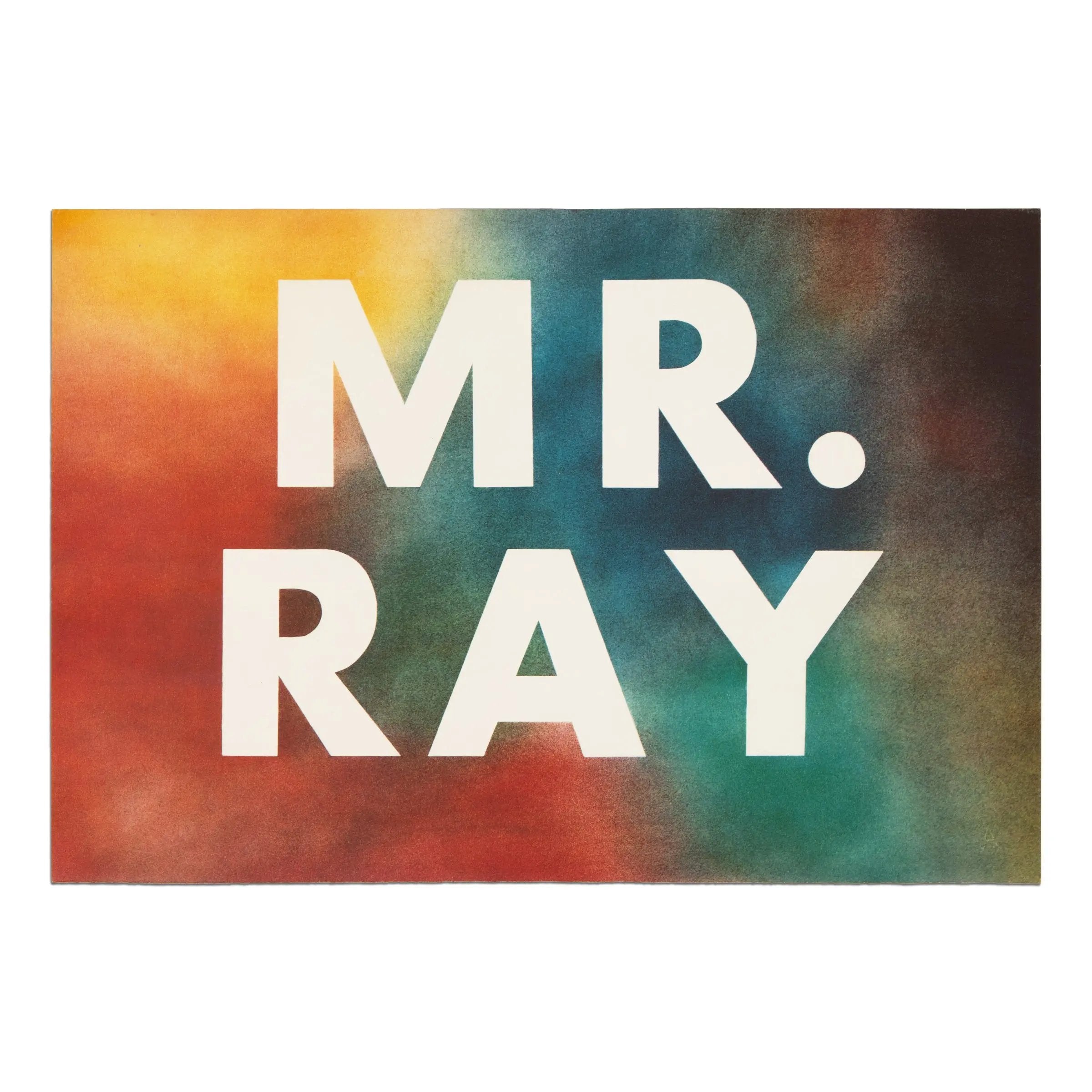 Ed Ruscha – Mr. Ray