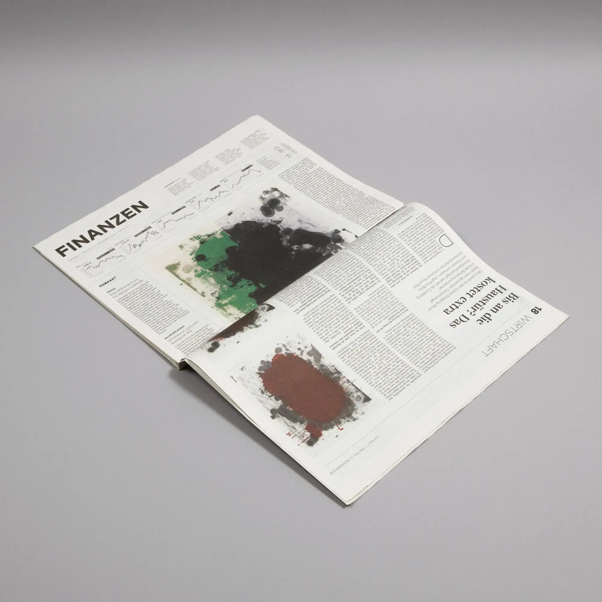 Christopher Wool - Portrait (yellow)