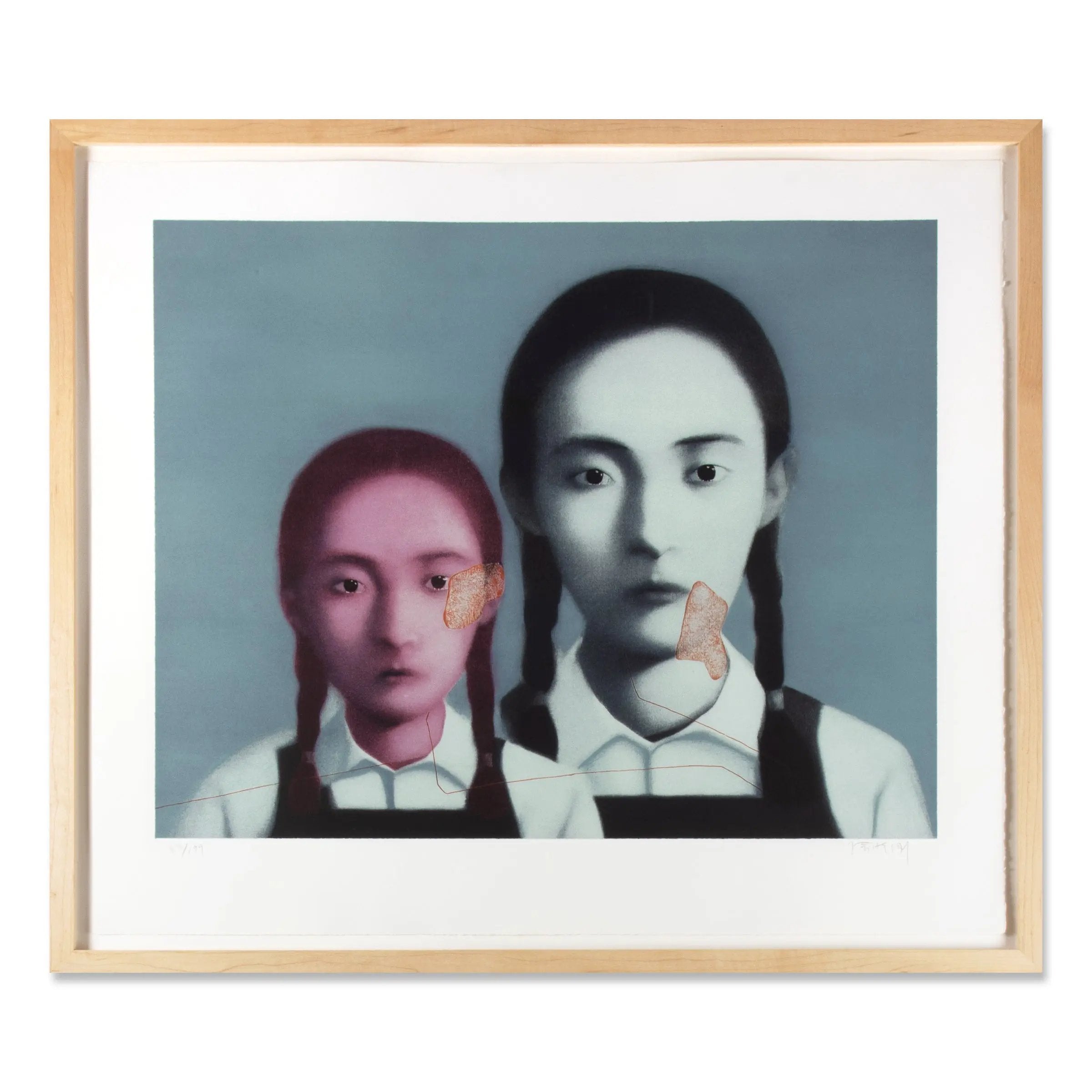 Zhang Xiaogang - Two Sisters