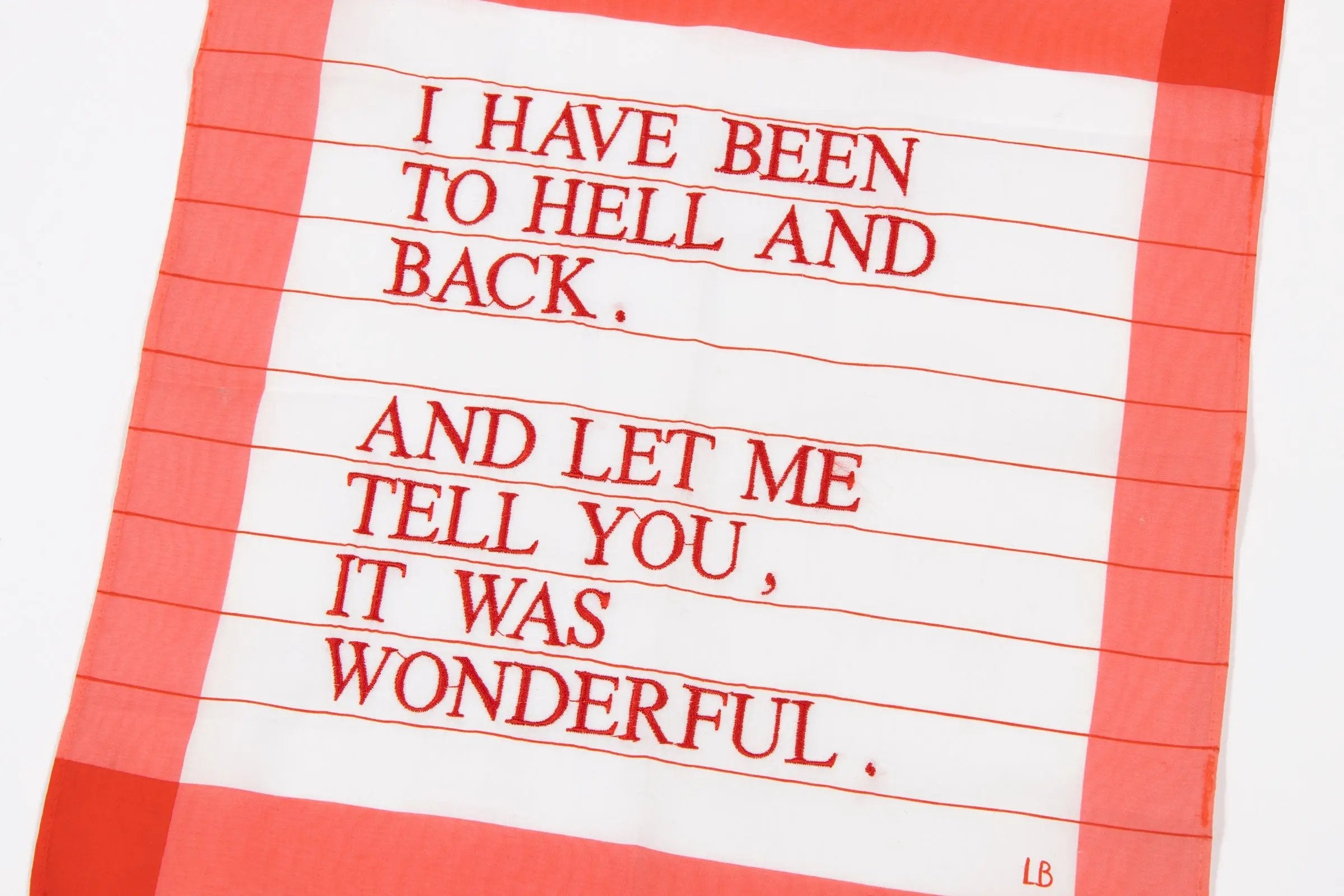 Louise Bourgeois - I Have Been to Hell and Back (Red)