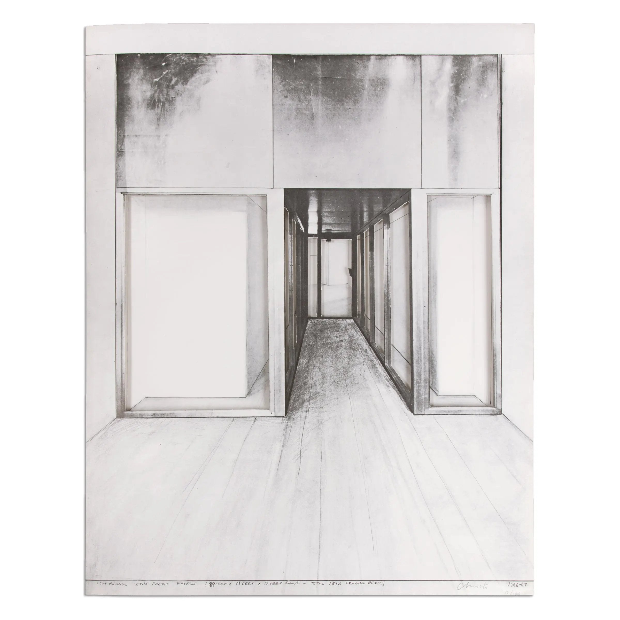 Christo - Corridor Store Front (Monuments)