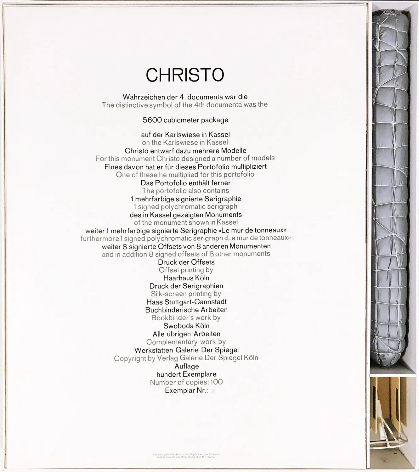 Christo - Monuments Portfolio