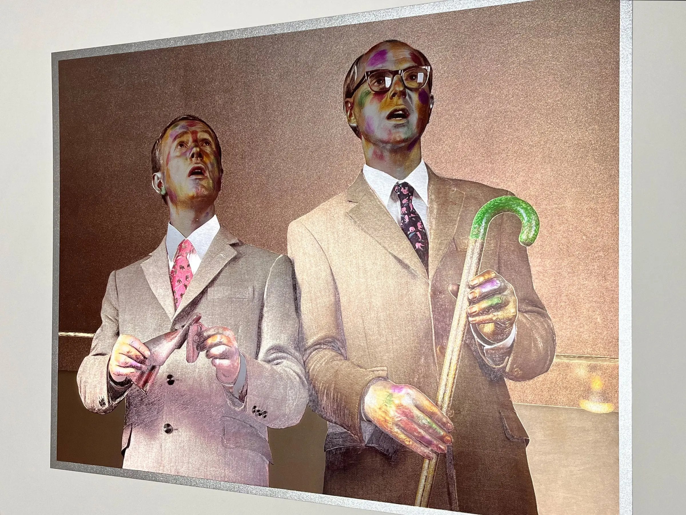 Gilbert & George - The Singing Sculpture