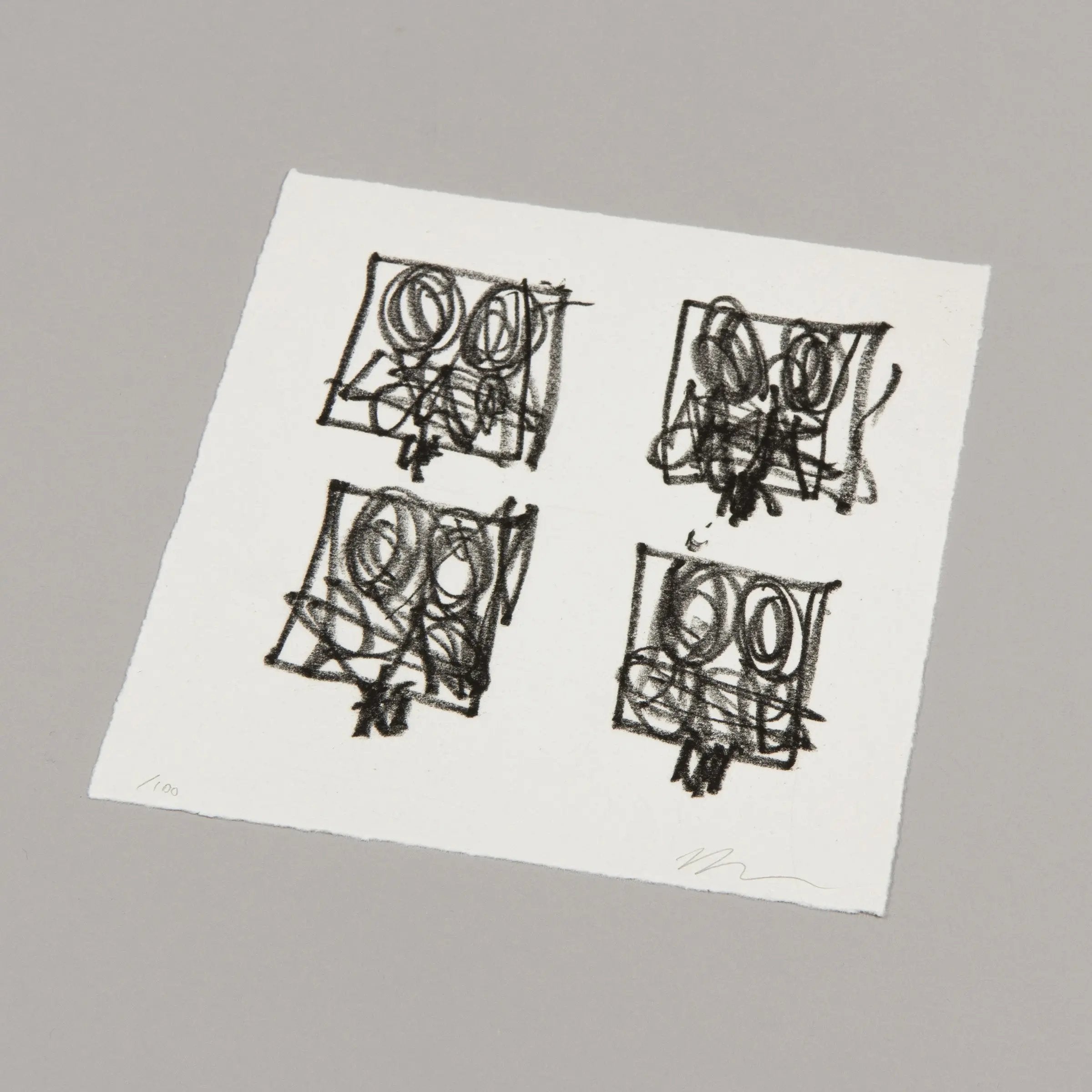 Rashid Johnson - Untitled Anxious Print