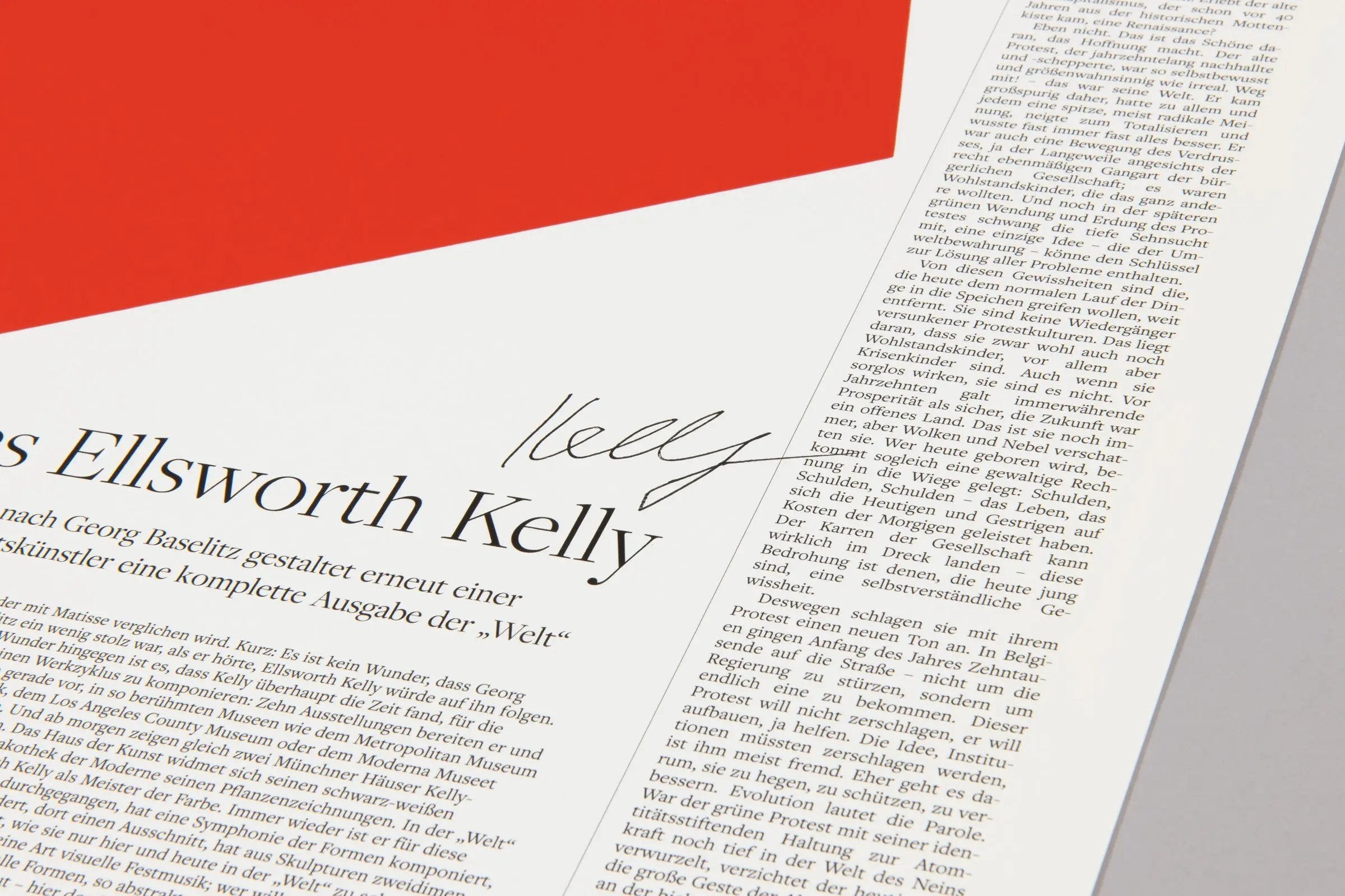 Ellsworth Kelly – Die Welt