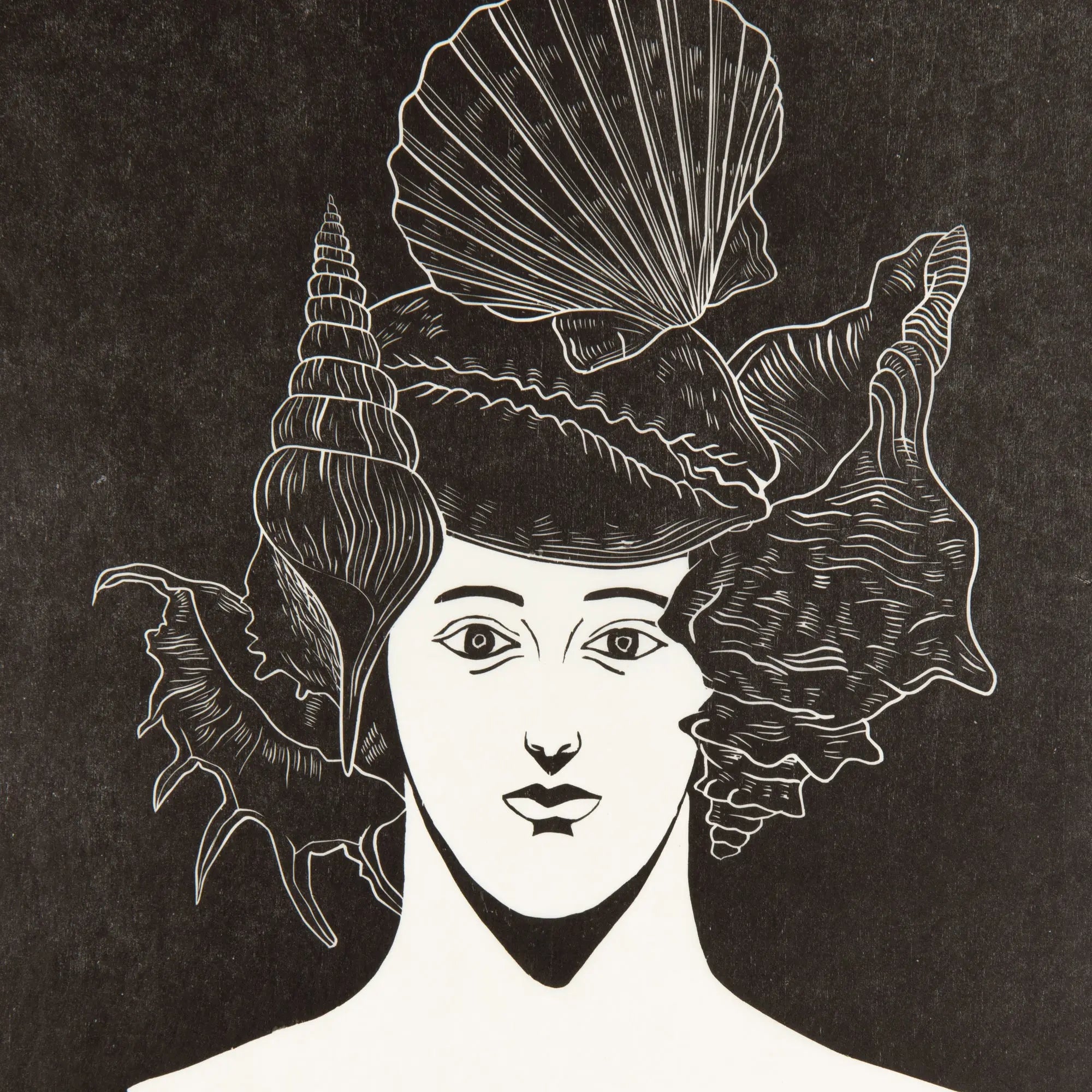 Nicolas Party - Portrait with Shells