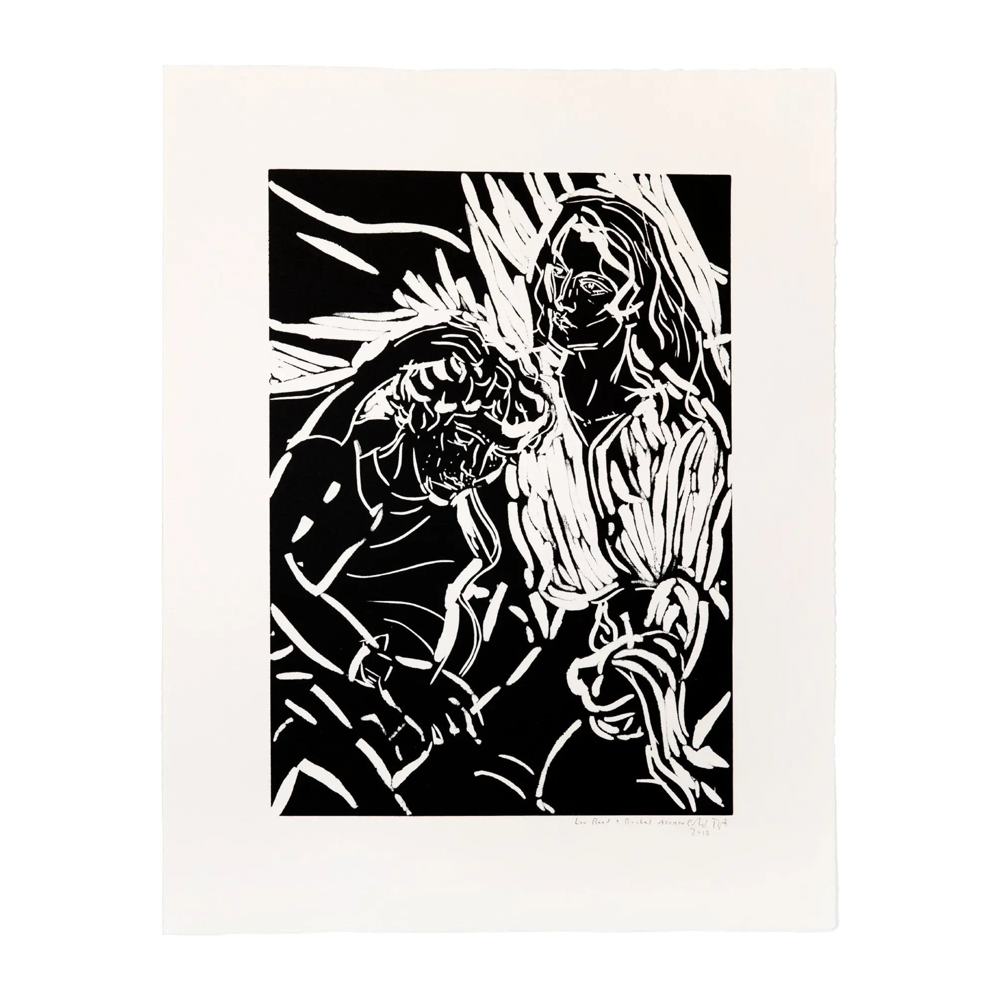 Elizabeth Peyton - Lou Reed + Rachel