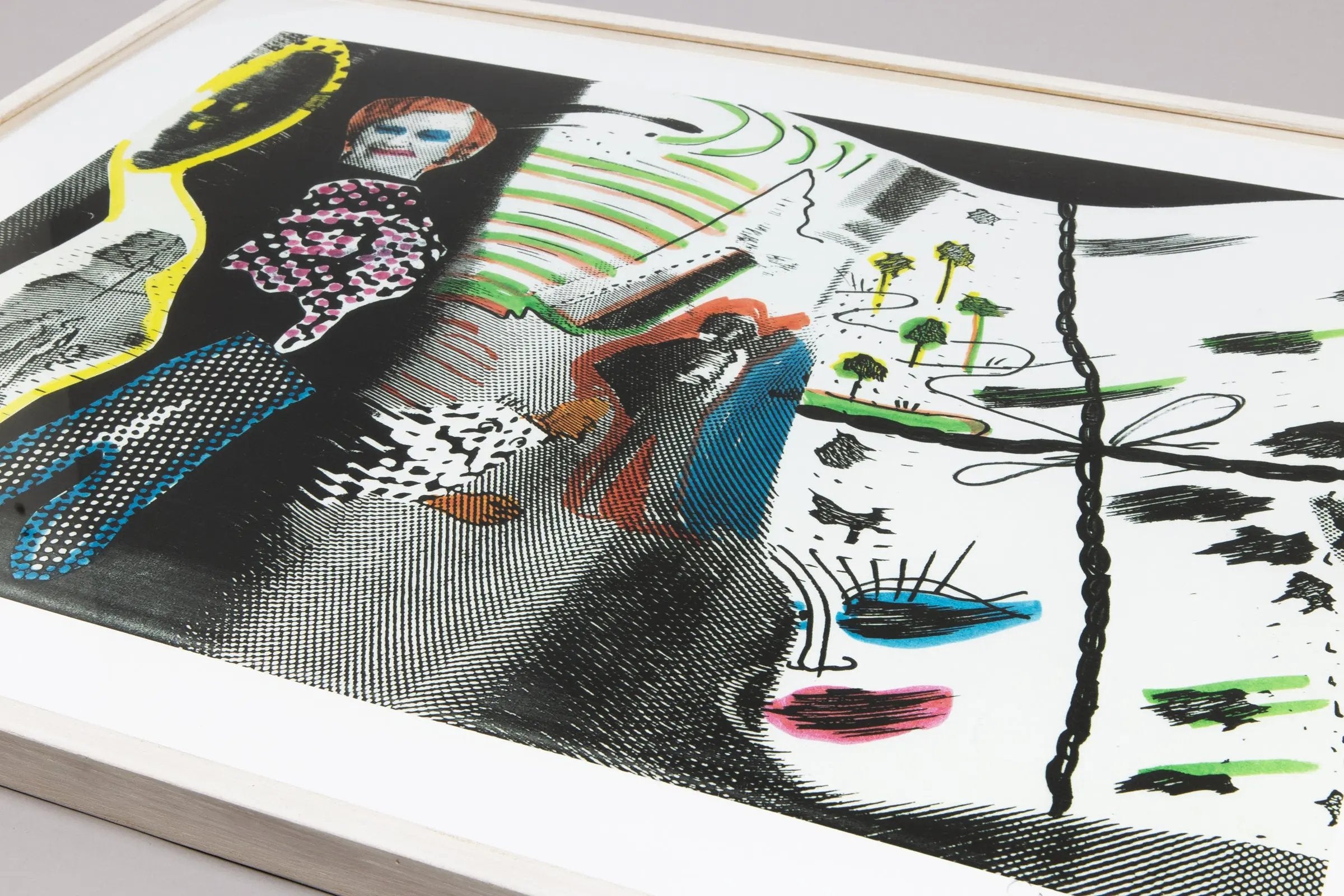 Sigmar Polke - S. schmeckt Pfirsich von H.