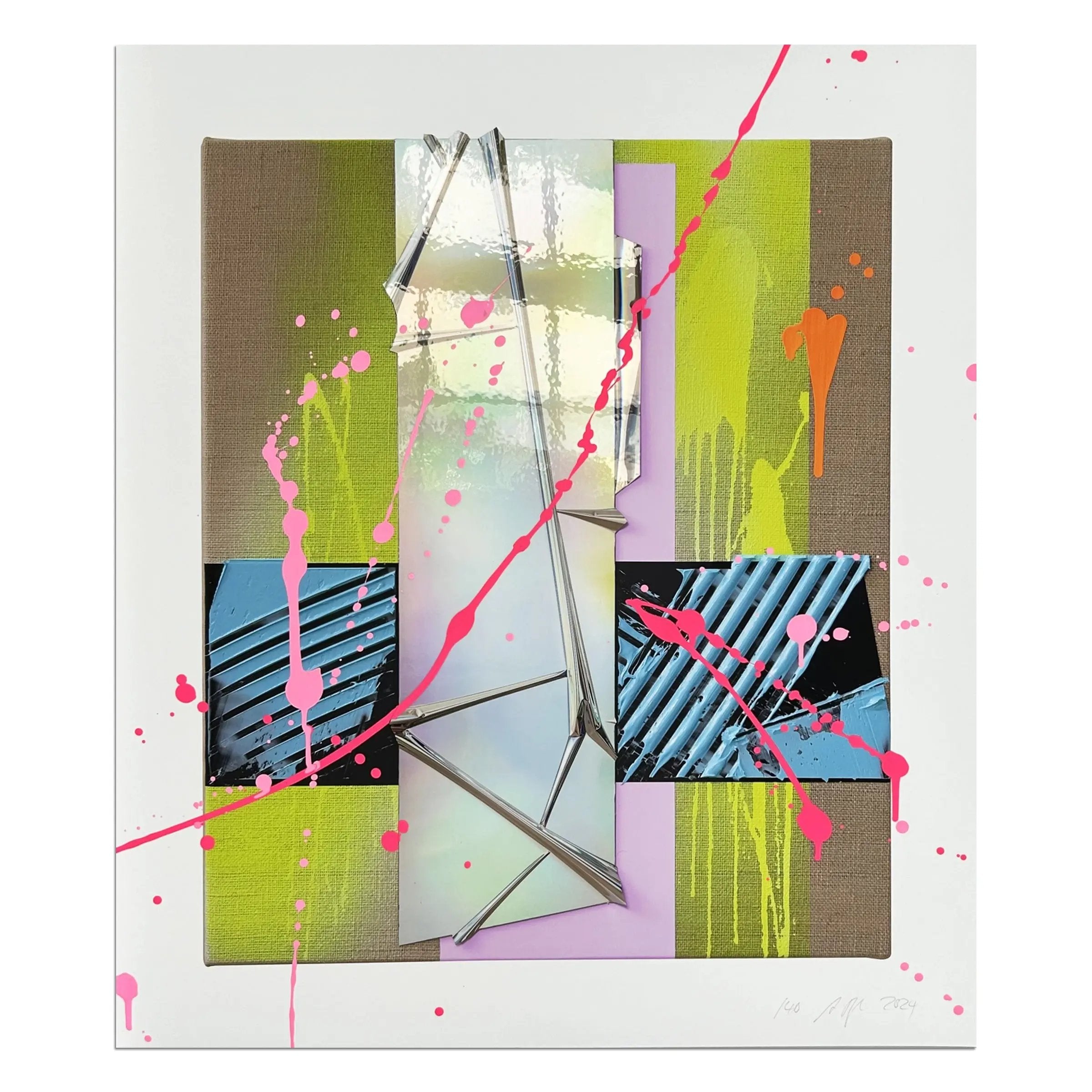 Anselm Reyle – Untitled (Suite of 4 Works)