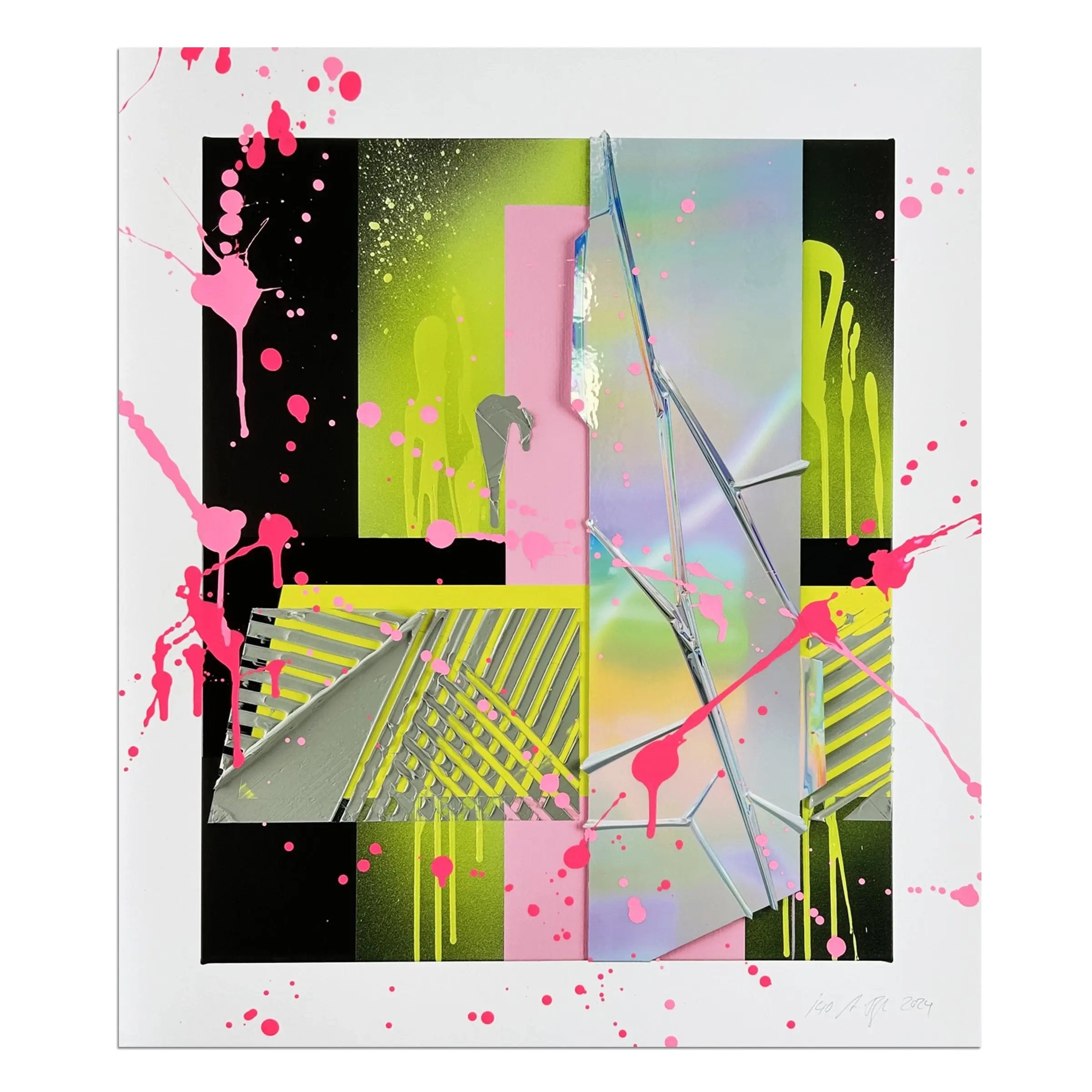 Anselm Reyle – Untitled (Suite of 4 Works)