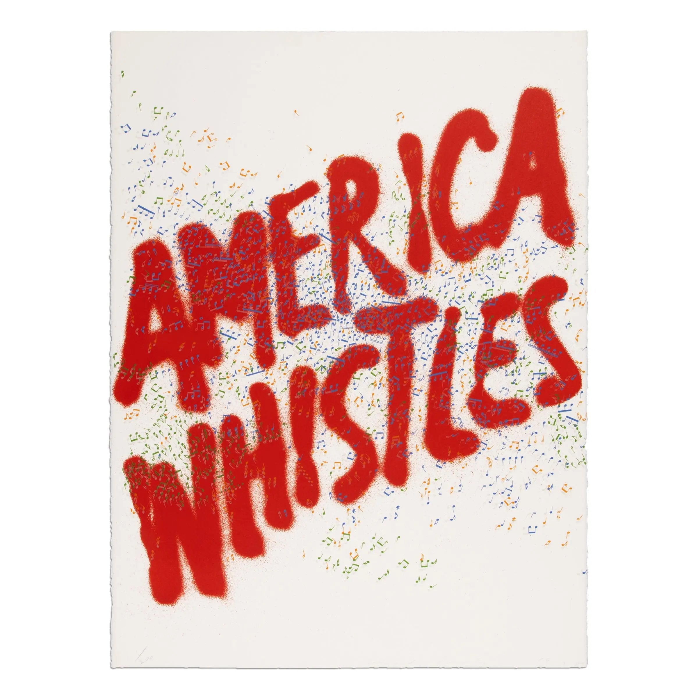 Ed Ruscha - America Whistles