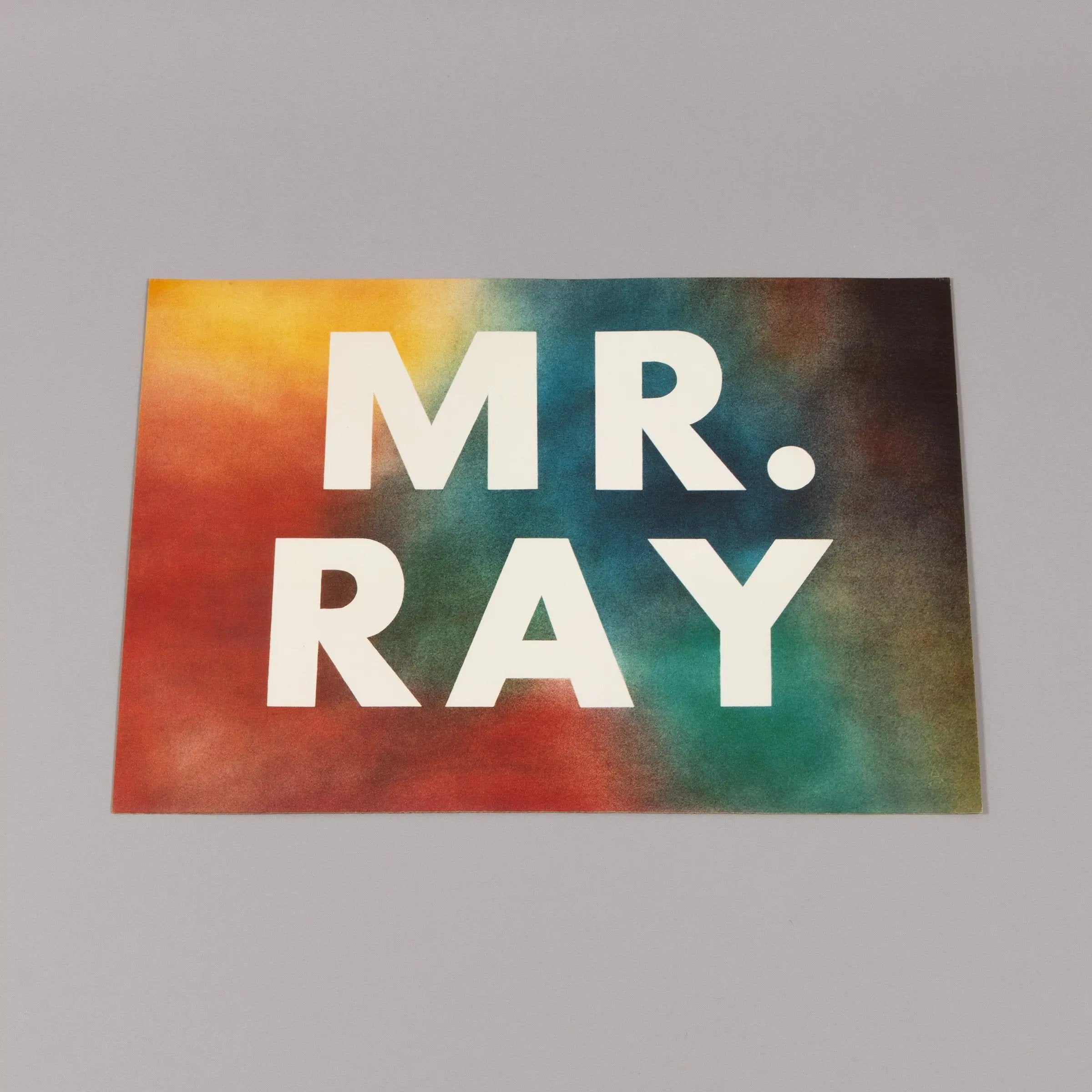 Ed Ruscha – Mr. Ray